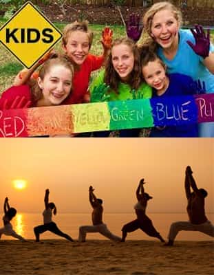 Yoga-Sign Post Kids